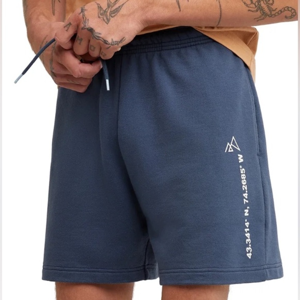 Hanes Men's Explorer French Terry 6" Shorts | S | NEW w/tags